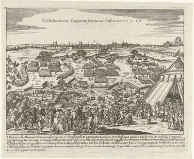 Beleg van Valenciennes, 1567 door Anonymous