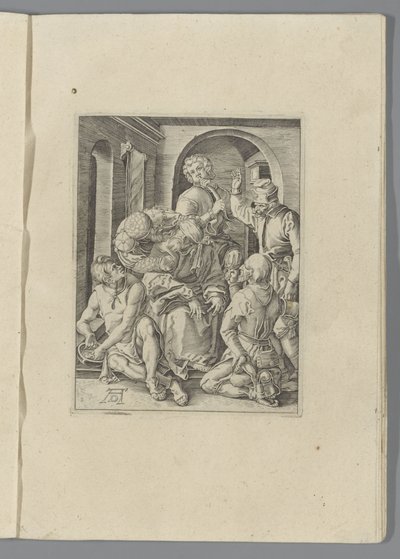 Bespotting van Christus door Anonymous