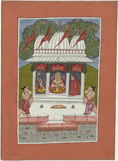 Boeddha als een incarnatie van Vishnu (Avatars van Vishnu) door Anonymous