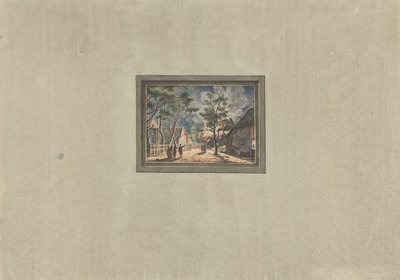 Brand te Muiderberg, 1746 door Anonymous