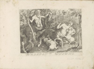 Centaur familie door Anonymous