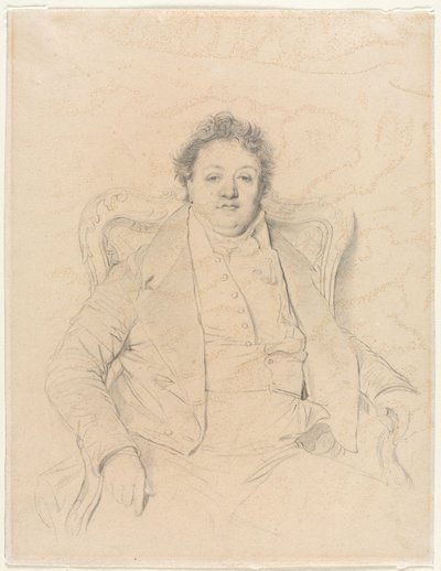 Charles Thévenin, naar Ingres door Anonymous