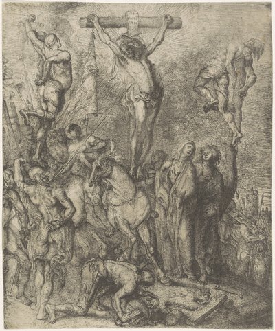 Christus aan het kruis door Anonymous