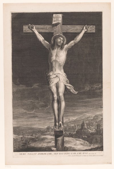 Christus aan het kruis door Anonymous