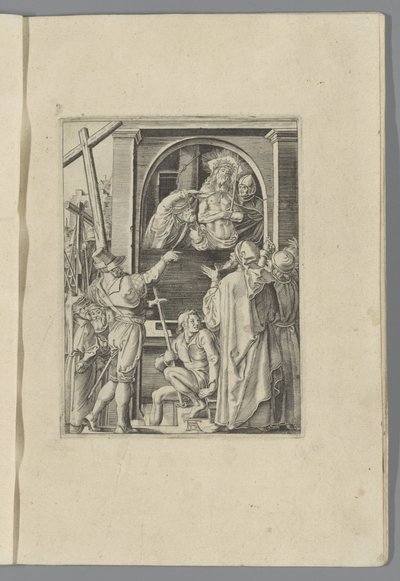 Christus aan het volk getoond (Ecce homo) door Anonymous