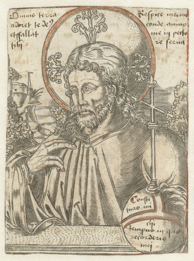 Christus als Salvator Mundi door Anonymous