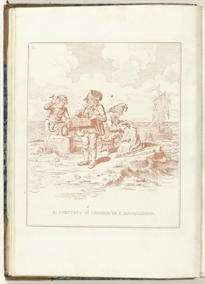 Comité van Koophandel en Zeevaart, 1795 door Anonymous