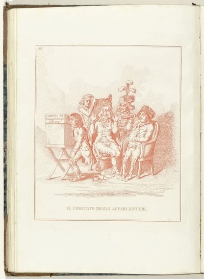 Comité voor Buitenlandse Zaken, 1795 door Anonymous