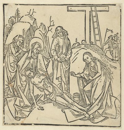 De Bewening van Christus door Anonymous