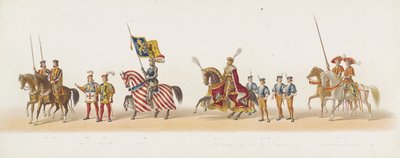 Delftse optocht van 1873 (vijfde plaat) door Anonymous
