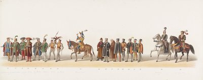 Delftse optocht van 1873 (zesde plaat) door Anonymous