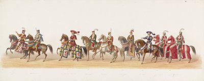 Delftse optocht van 1873 (zevende plaat) door Anonymous