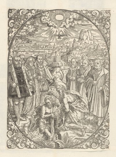 Doop van Christus door Anonymous