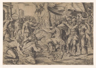 Edelmoedigheid van Scipio door Anonymous