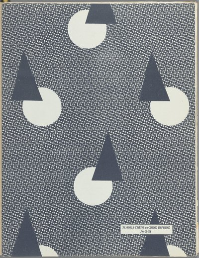Schutblad van Art. Goût. Beauté, Feuillets de l