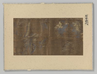 Fragment textiel door Anonymous