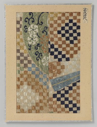 Fragment textiel door Anonymous