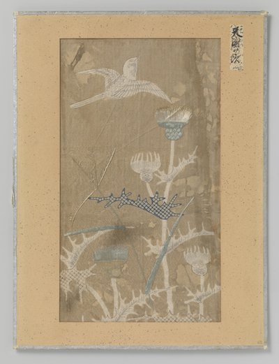 Fragment textiel door Anonymous