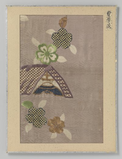 Fragment textiel door Anonymous