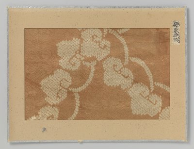 Fragment textiel door Anonymous