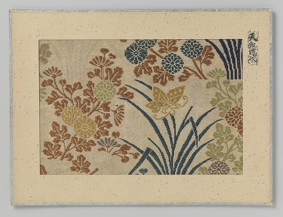 Fragment textiel door Anonymous