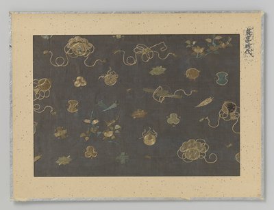 Fragment textiel door Anonymous