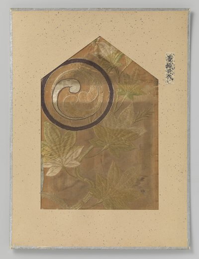 Fragment textiel door Anonymous