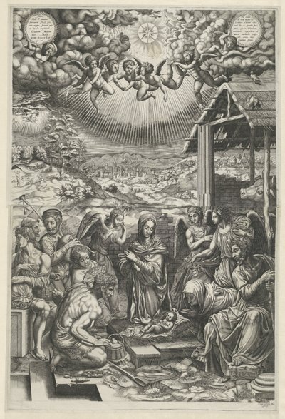 Geboorte van Christus door Anonymous