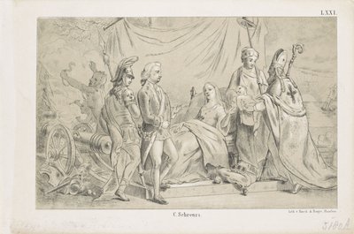 Geboorte van prins Willem Frederik George, de latere koning Willem II, 1792 door Anonymous