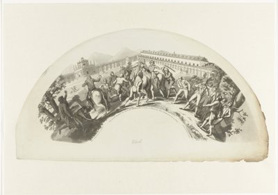 Gevangenneming van Manuel de Godoy door Franse troepen te Madrid op 19 maart 1808 door Anonymous