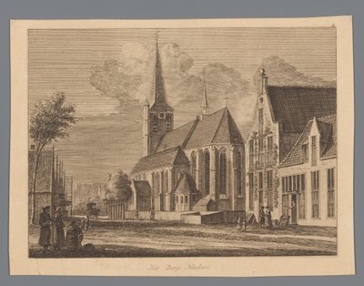 Gezicht in het centrum Nijkerk door Anonymous