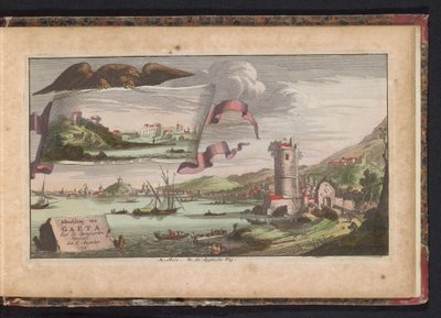 Gezicht op Gaeta, 1734 door Anonymous