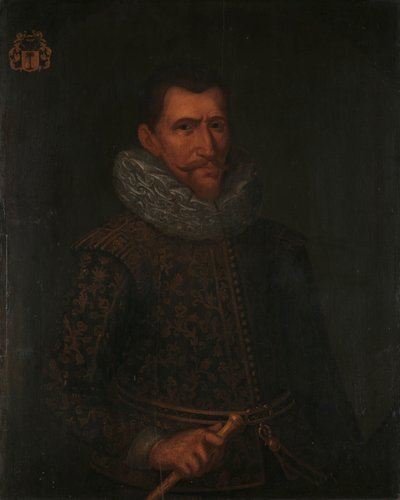 Portret van Gouverneur-generaal Jan Pietersz Coen door Anonymous