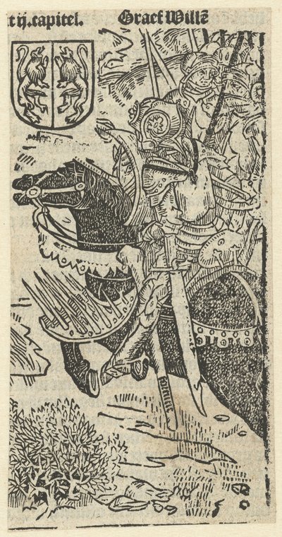 Graaf Willem I van Holland door Anonymous