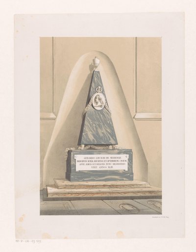 Grafmonument van Gerard Meerman door Anonymous