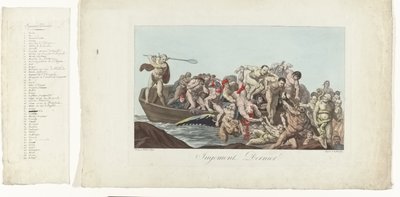 Het Laatste Oordeel Jugement Dernier (titel op object) door Anonymous