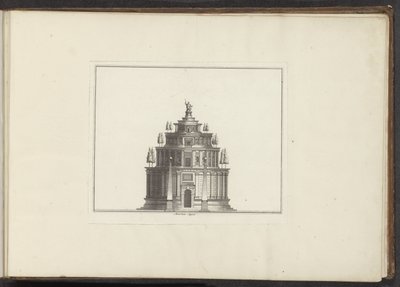 Het Mausoleum van Augustus te Rome door Anonymous