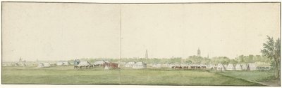 Het Vliegend Legertje van de Patriotten, bij Delft door Anonymous