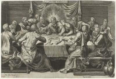 Het laatste avondmaal door Anonymous
