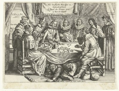 Het spel om Schenckenschans, 1635-1636 door Anonymous
