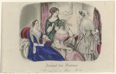 Journal des Femmes, 1840-1851, Pl. 1580 door Anonymous