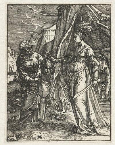Judith met het hoofd van Holofernes door Anonymous
