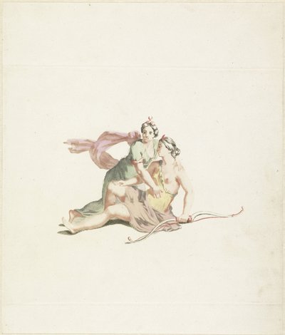 Jupiter en Callisto door Anonymous