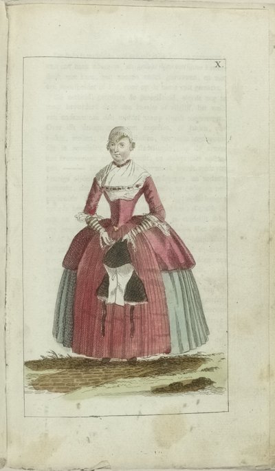 Kabinet van mode en smaak 1791, pl. X door Anonymous