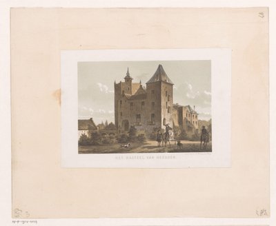 Kasteel Heusden door Anonymous