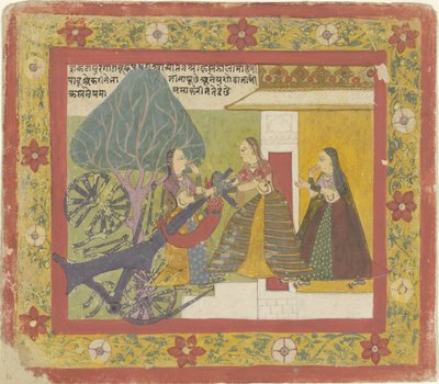 Krishna vernietigt de wagendemon door Anonymous