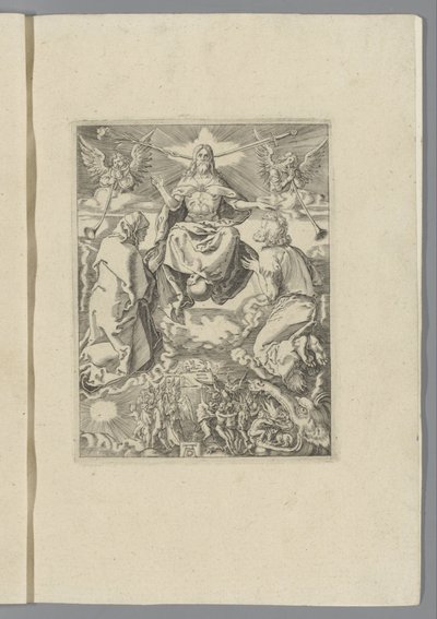 Laatste Oordeel (De kleine Passie, Passio Christi Ab Alberto Durer Nurenburgensi Effigiata) door Anonymous
