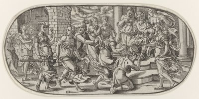 Laster van Apelles door Anonymous