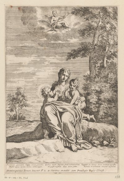 Latona met Diana en Apollo op Delos door Anonymous