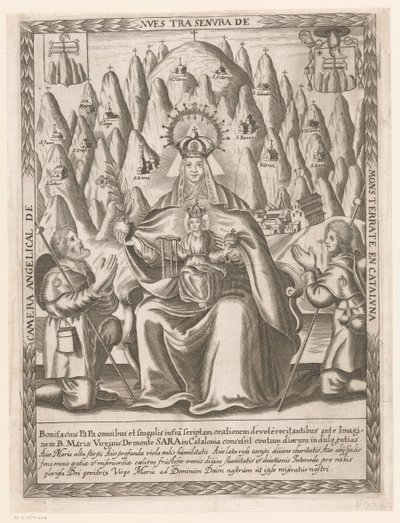 Maria van Montserrat door Anonymous
